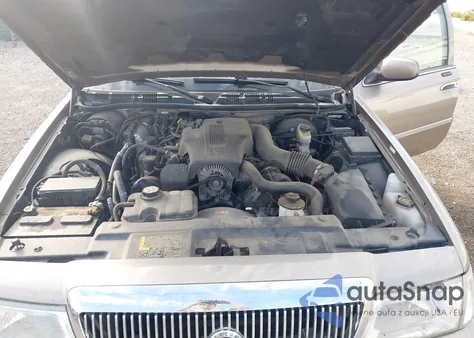 2004 Mercury Grand Marquis Ls из США, поврежденный, VIN 2MEFM75W64X645696